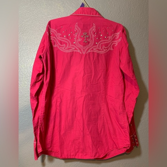 ARIAT Western long sleeve shirt sz S/P - Picture 7 of 11